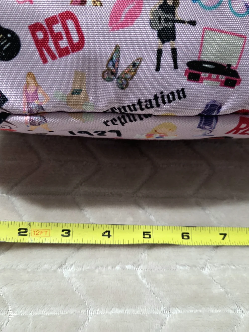 Taylor Swift 3pc Lot- Lunch Tote- 2 Cosmetic Bags- All In New Condition